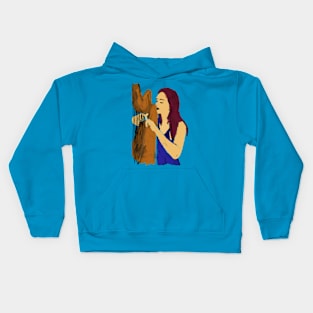 Musician At Heart Kids Hoodie